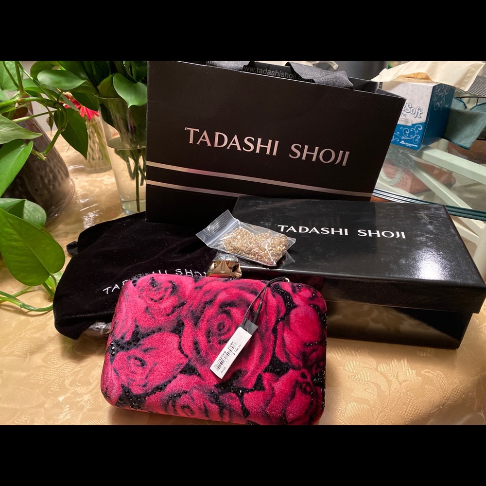 Tadashi Shoji Clutch NWT $168